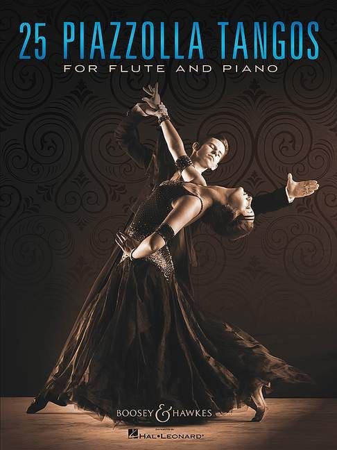 25 Piazzolla Tangos for Flute and Piano - nuty na flet poprzeczny i fortepian