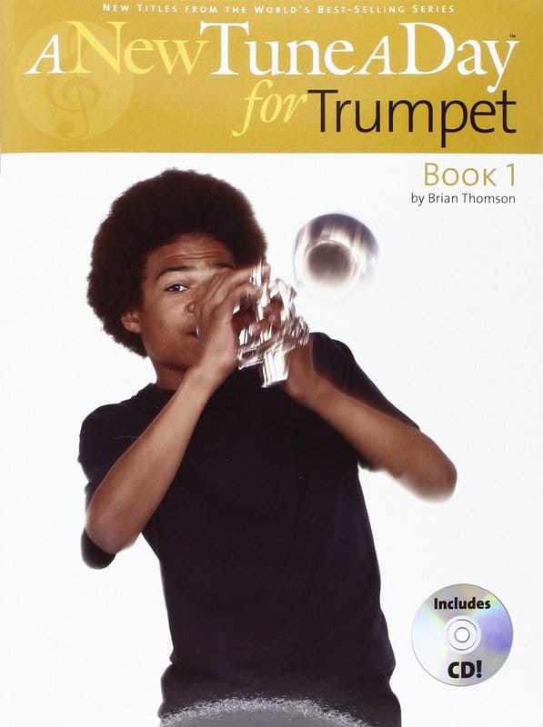 A New Tune A Day for Trumpet: Book 1 (+ płyta CD) - szkoła gry na trąbce - Brian Thomson