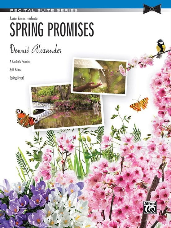 Dennis Alexander: Recital Suite Series - Spring Promises - nuty na fortepian