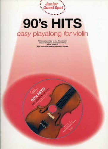 Junior Guest Spot: 90’s Hits Easy Playalong for Violin (+ płyta CD) - nuty na skrzypce dla początkujących - Paul Honey