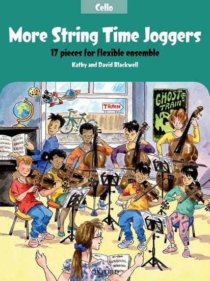 More String Time Joggers Cello - Kathy i David Blackwell - utwory na zespół smyczkowy - partia wiolonczeli