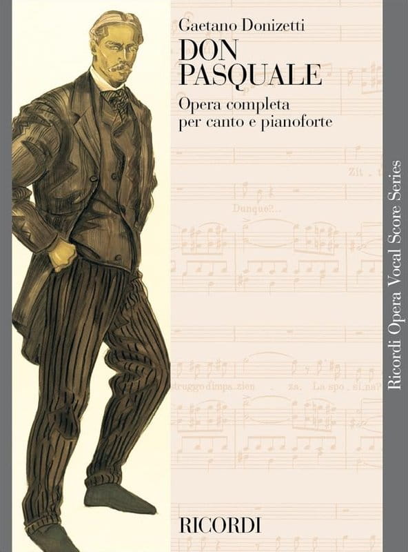 Gaetano Donizetti: Don Pasquale - opera - nuty na głos, chór i fortepian
