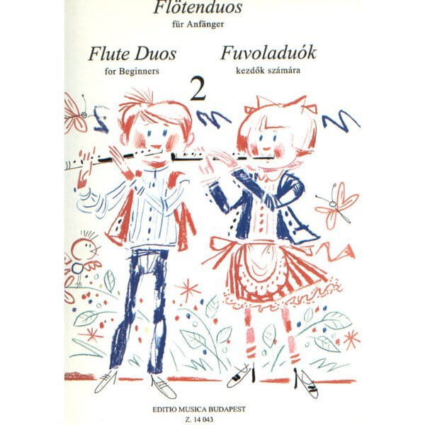 Flute Duos for Beginners 2 - Laszlo Csupor - duety fletowe dla początkujących