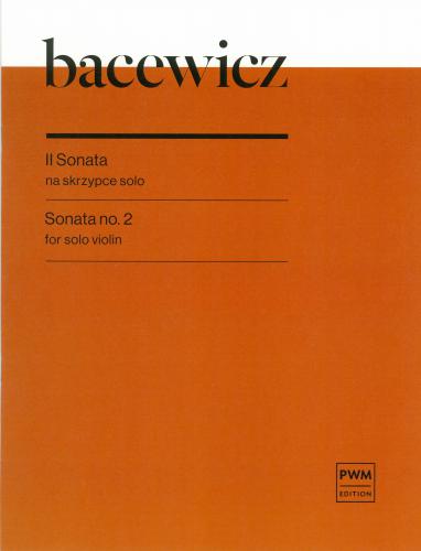 Grażyna Bacewicz: II sonata na skrzypce (1958) - nuty na skrzypce solo