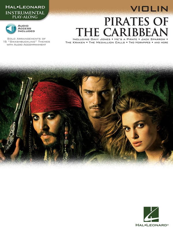 Pirates Of The Caribbean: Violin - Klaus Badelt - muzyka z filmu Piraci z Karaibów na skrzypce (+ audio online)
