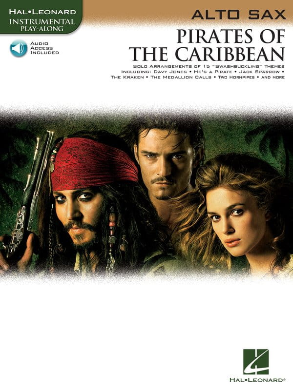 Pirates Of The Caribbean: Alto Saxophone - muzyka z filmu Piraci z Karaibów na saksofon altowy (+ audio online) - Klaus Badelt