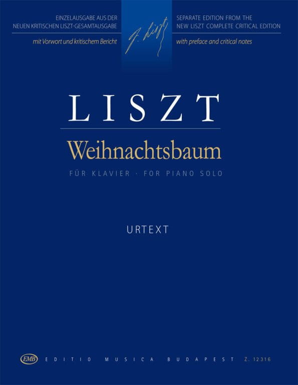 Ferenc Liszt: Weihnachtsbaum - Christmas Tree - Świąteczna suita fortepianowa - nuty na fortepian