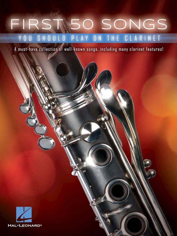 First 50 Songs You Should Play on the Clarinet - nuty na klarnet, dla początkujących