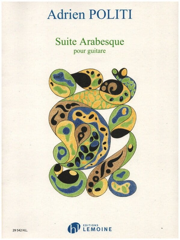Adrien Politi: Suite Arabesque pour guitare - nuty na gitarę klasyczną