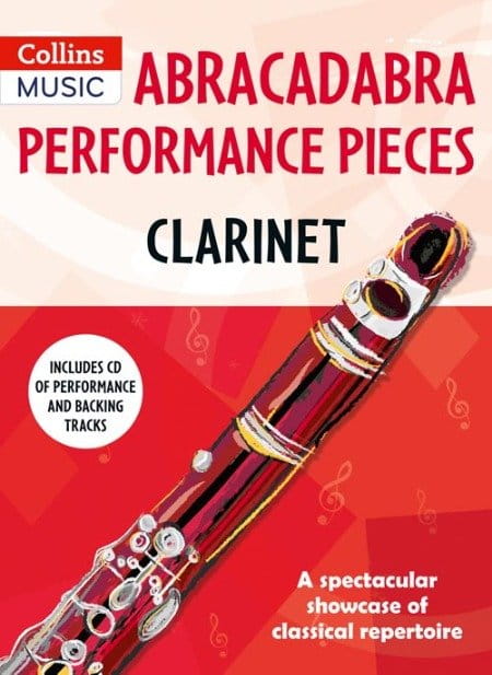 Abracadabra Performance Pieces: Clarinet (+ płyta CD) - Christopher Hussey - nuty na klarnet