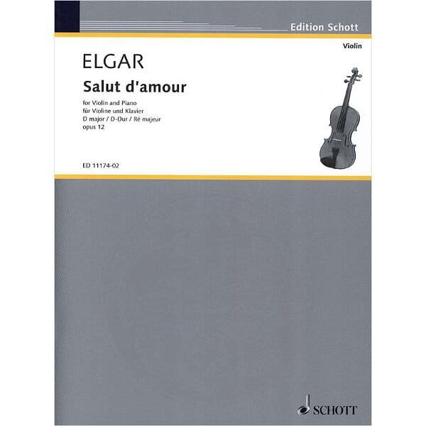 Edward Elgar - Salut d'Amour D-dur op. 12 na wiolonczelę i fortepian