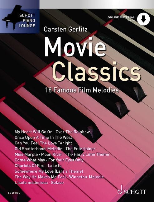 Movie Classics 1 - Carsten Gerlitz - 18 słynnych filmowych melodii (+ audio online) - nuty na fortepian