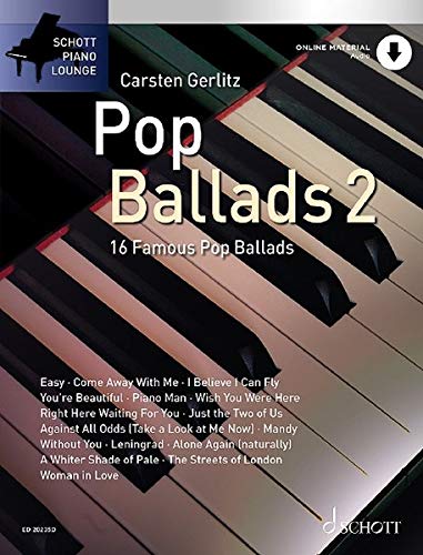 Pop Ballads 2 - 15 słynnych piosenek (+ audio online) - Carsten Gerlitz - nuty na fortepian