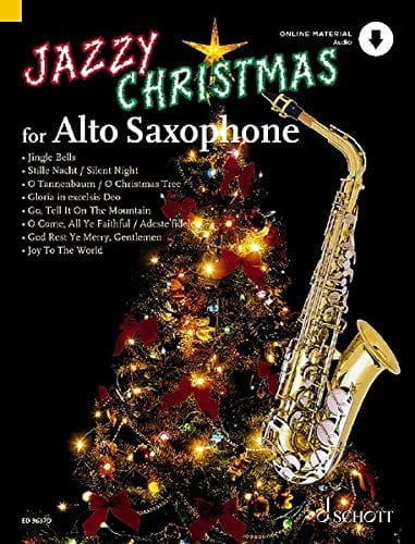 Jazzy Christmas for Alto Saxophone (+ audio online) - nuty na saksofon altowy