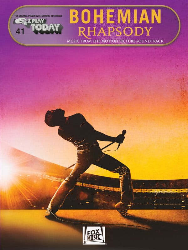 E-Z Play Today Volume 41: Bohemian Rhapsody - 20 piosenek Queen z filmu - łatwe nuty literowe na keyboard