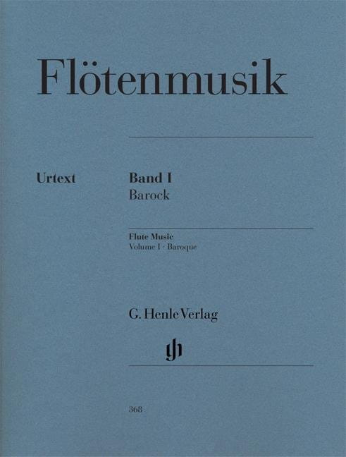 Flotenmusik 1 - Barock - antologia muzyki fletowej epoki baroku - nuty na flet poprzeczny i fortepian - Peter-Lukas Graf