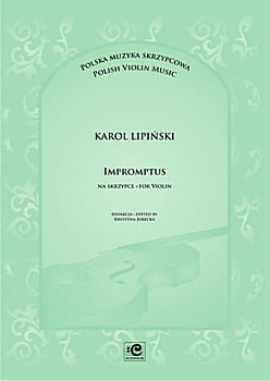 Impromptus na skrzypce - nuty na skrzypce solo - Karol Lipiński, Krystyna Jurecka