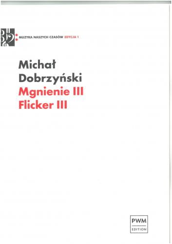 Mgnienie III na saksofon i kwartet smyczkowy - Michał Dobrzyński