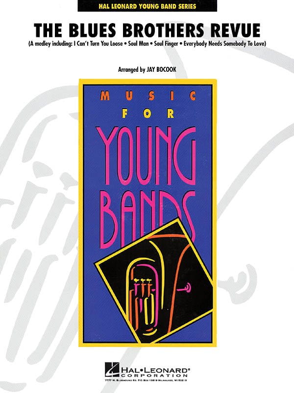 Music for Young Bands: The Blues Brothers Revue (Score & Parts) - nuty na młodzieżową orkiestrę dętą