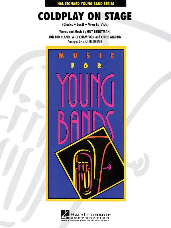 Music for Young Bands: Coldplay on Stage (Score & Parts) - nuty na młodzieżową orkiestrę dętą