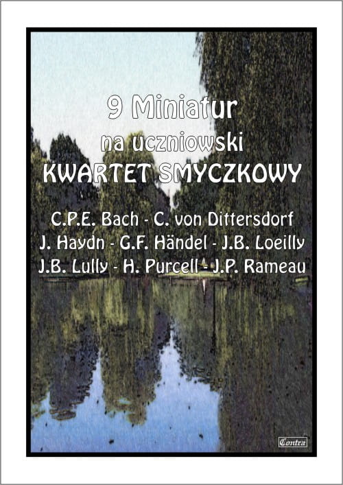 Dziewięć miniatur na uczniowski kwartet smyczkowy - nuty na skrzypce