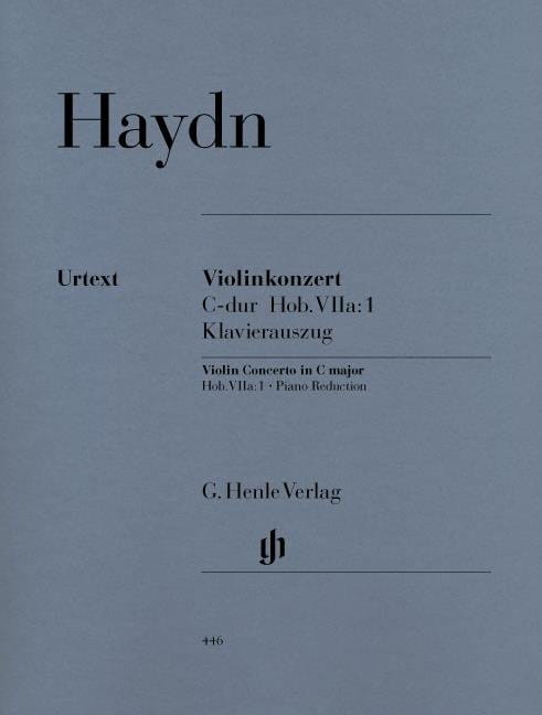 Franz Joseph Haydn: Violin Concerto C major Hob. VIIa:1 - koncert skrzypcowy C-dur - nuty na skrzypce i fortepian
