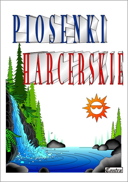 Piosenki harcerskie - śpiewnik - Liliana Zganiacz-Mazur nuty na głos i fortepian, akordy gitarowe