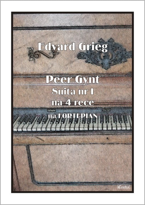 Edvard Grieg: Peer Gynt suita nr 1 - nuty na fortepian na cztery ręce
