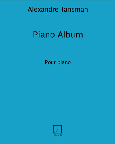 Alexandre Tansman: Piano Album - nuty na fortepian