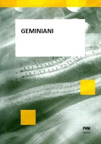 Francesco Geminiani: Sonata B-dur na skrzypce - Mario Corti