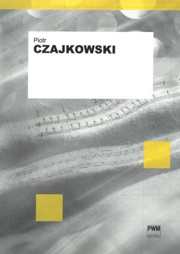 Chanson triste op. 40 nr 2 na skrzypce i fortepian - nuty na skrzypce - Piotr Czajkowski