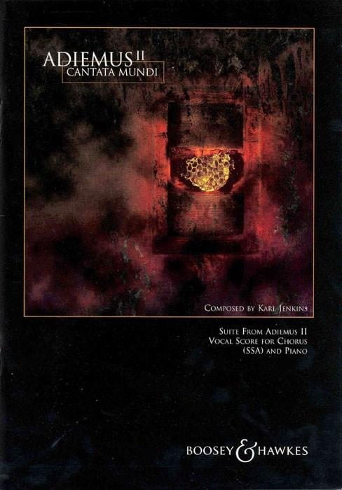 Karl Jenkins: Adiemus II - Cantata Mundi (Vocal Score) - nuty na chór żeński SSA i fortepian - komplet 10 egz.