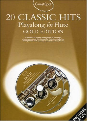 Guest Spot: 20 Classic Hits - Playalong For Flute - Jack Long, Paul Honey - nuty na flet poprzeczny (+ 2 płyty CD)
