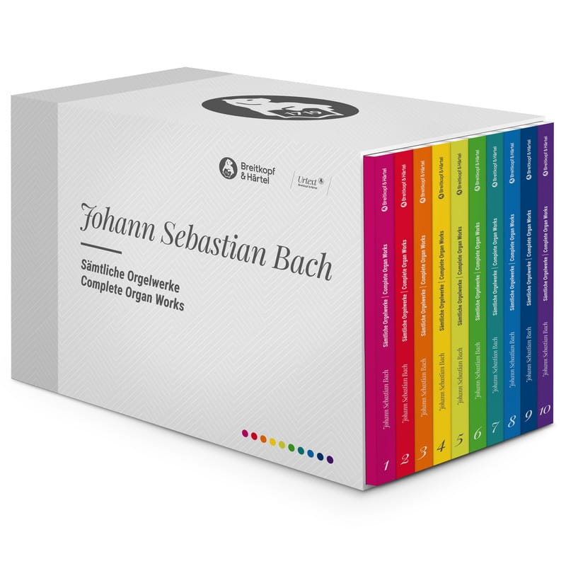 Jan Sebastian Bach: Complete Organ Works in 10 Volumes Urtext - nowe kompletne wydanie utworów organowych Bacha - nuty na organy