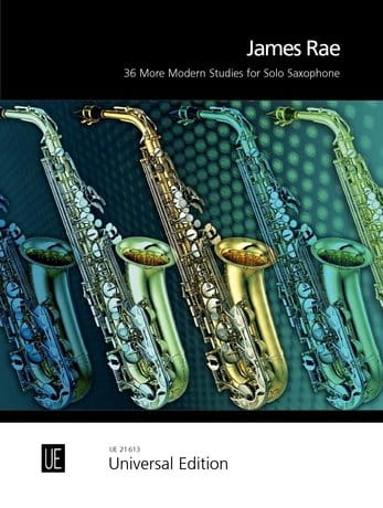 James Rae: 36 More Modern Studies for Solo Saxophone - nuty na saksofon