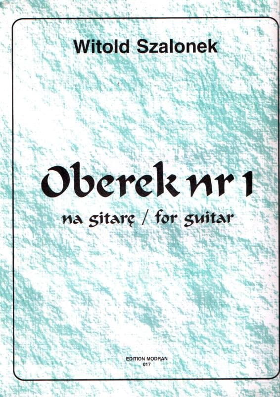 Oberek nr 1 - nuty na gitarę - Witold Szalonek