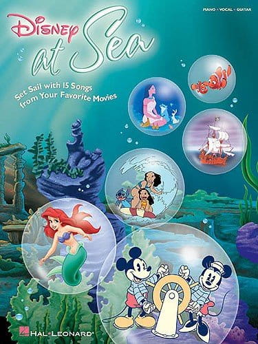 Disney At Sea - Alan Menken - nuty piosenek na głos, fortepian i gitarę z animowanych filmów Disneya