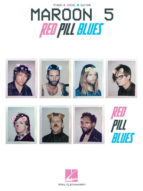 Maroon 5: Red Pill Blues (PVG) - nuty na głos i fortepian, akordy gitarowe, teksty