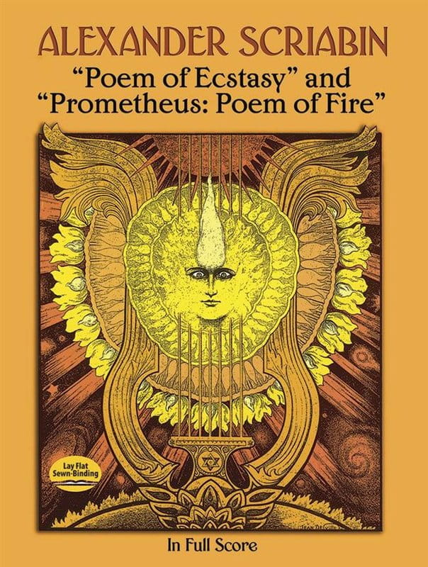 Aleksandr Skriabin: Poem Of Ecstasy op. 54 - Poemat ekstazy, Prometheus Poem of Fire op. 60 - Poemat ognia - nuty na orkiestrę (partytura)