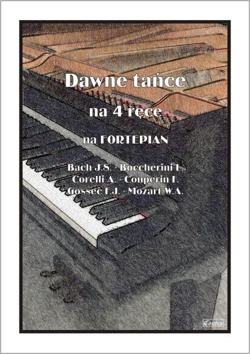 Dawne tańce na cztery ręce na fortepian - Irena Warmińska