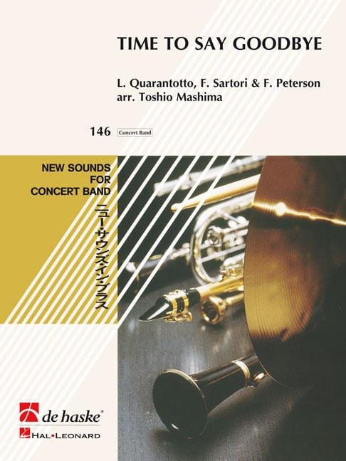 New Sound for Concert Band: Time To Say Goodbye - Andrea Bocelli (Score & Parts) - Toshio Mashima - nuty na orkiestrę dętą