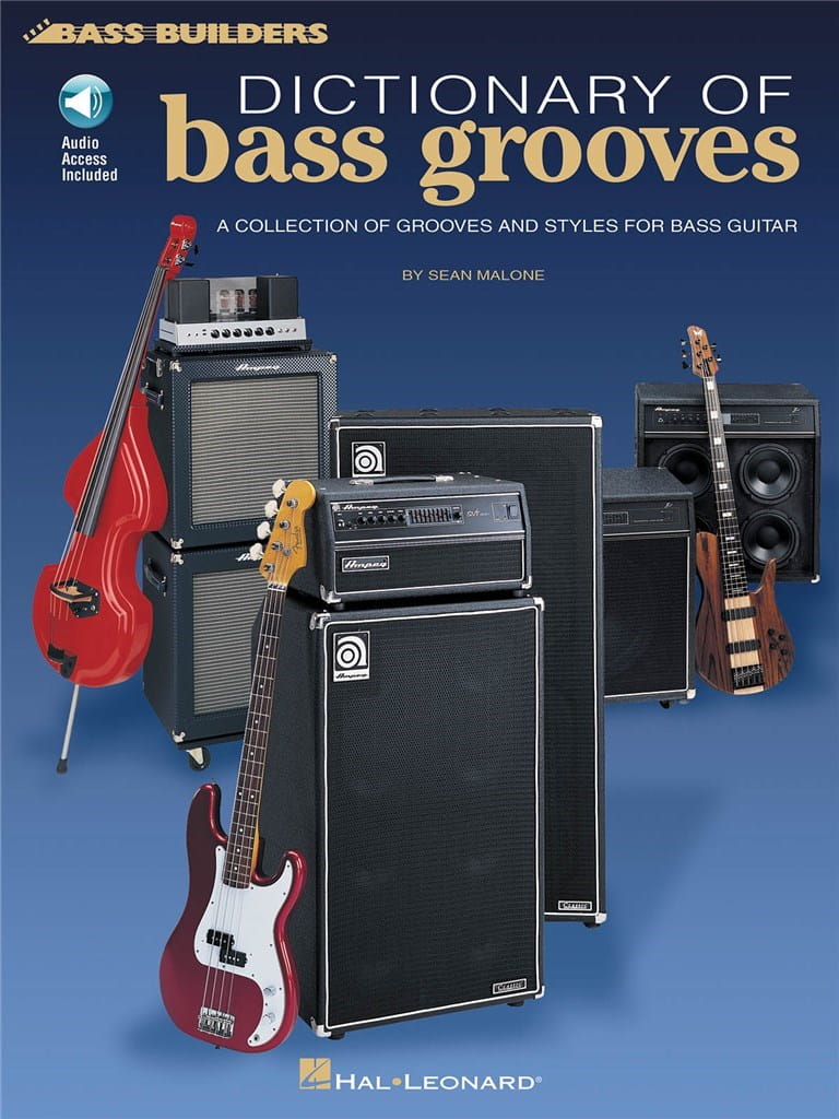 Bass Builders: Dictionary of Bass Grooves - Sean Malone - nuty na gitarę basową (+ audio online)