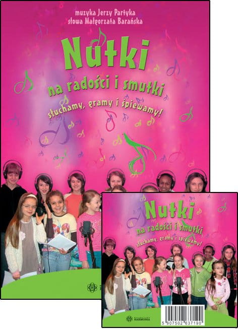 Nutki na radości i smutki - słuchamy, gramy i śpiewamy (+ płyta CD) - Małgorzata Barańska, Jerzy Partyka