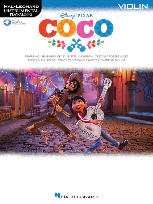 Coco: Violin (+ audio online) - piosenki z bajki - nuty na skrzypce