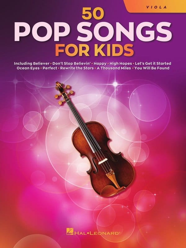 50 Pop Songs for Kids: Viola - nuty na altówkę dla dzieci