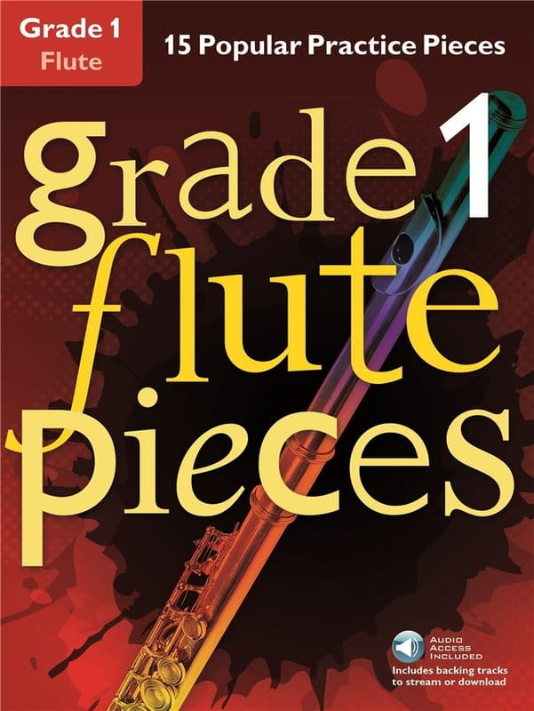 Grade 1 Flute Pieces (+ audio online) - Christopher Hussey - nuty na flet poprzeczny dla początkujących