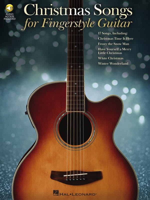Christmas Songs for Fingerstyle Guitar - kolędy i piosenki bożonarodzeniowe - nuty na gitarę akustyczną z tabulaturami (+audio online)