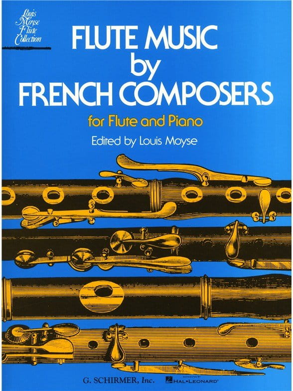 Flute Music By French Composers - Louis Moyse - nuty na flet poprzeczny i fortepian