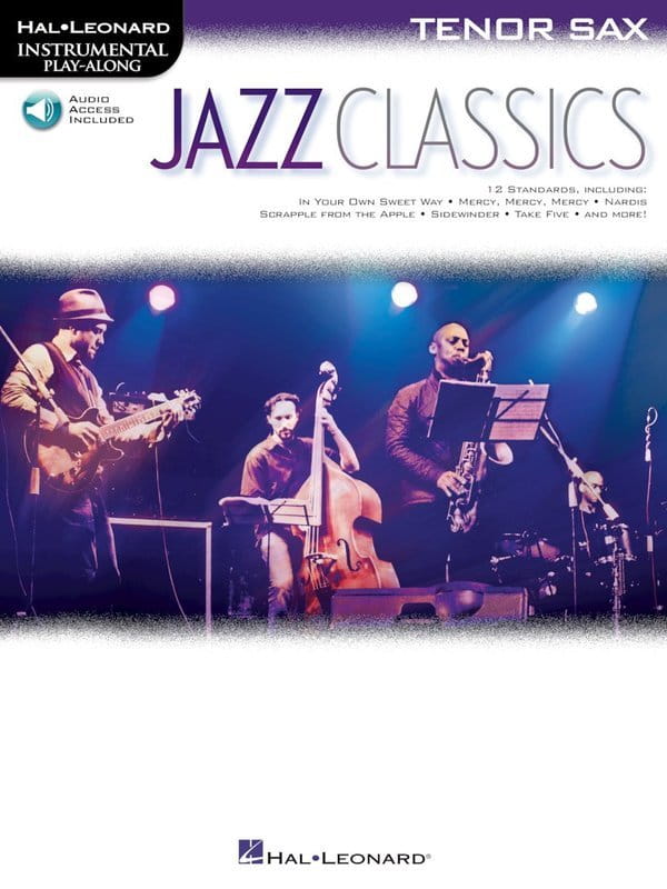 Jazz Classics: Tenor Saxophone - nuty na saksofon tenorowy solo (+audio online)