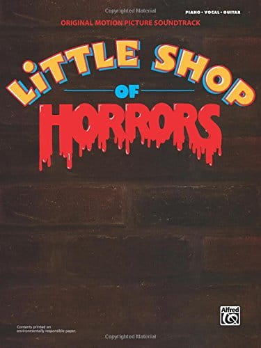 Alan Menken: Little Shop Of Horrors - nuty piosenek na głos, fortepian i gitarę z filmu Krwiożercza roślina (Sklepik z horrorami)
